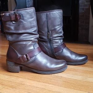 Pikolinos Grey/Brown Mid-calf  Boot 40